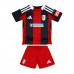 Maillot de foot Fulham Extérieur vêtements enfant 2024-25 Manches Courtes (+ pantalon court)